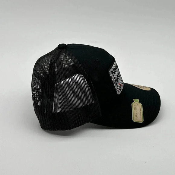 Never Just Drive Trucker Hat Hyundai Snap Back Hat Black - Picture 4 of 7